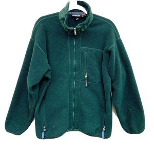 Patagonia Pine Green Fleece Full Zip Jacket